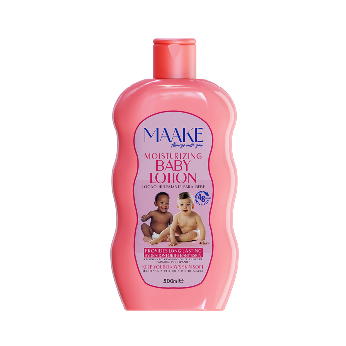 Lightweight creamy texture of Moisturizing Baby Lotion for fast absorption