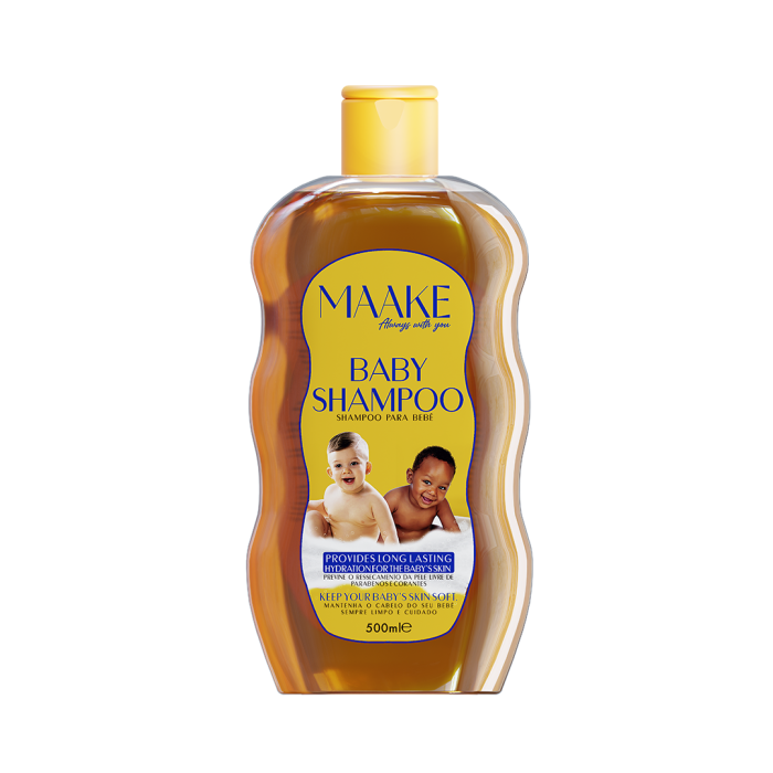 Gentle Baby Shampoo packaging with eco-friendly design